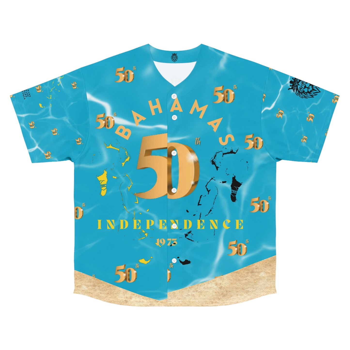 'Bahama Waves' Baseball Jersey