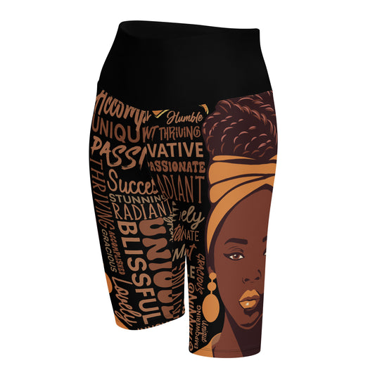 HL Ladies Graphic Biker Shorts