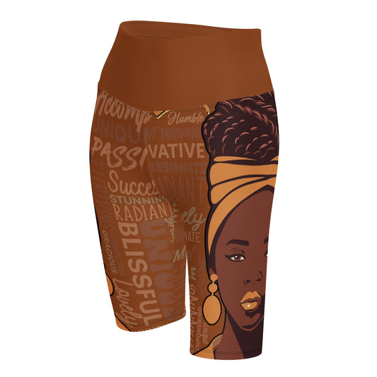 HL Ladies Graphic Biker Shorts