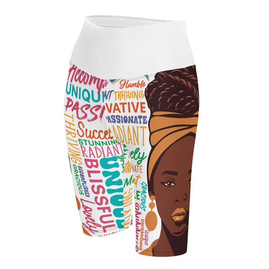 HL Ladies Graphic Biker Shorts